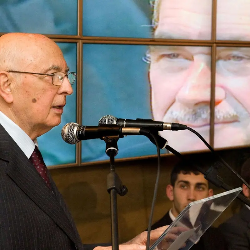 Morto Napolitano, quella volta a Reggio Calabria con gli studenti alla Giornata della Legalità