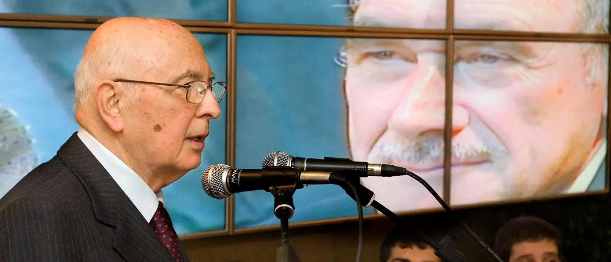 Morto Napolitano, quella volta a Reggio Calabria con gli studenti alla Giornata della Legalità