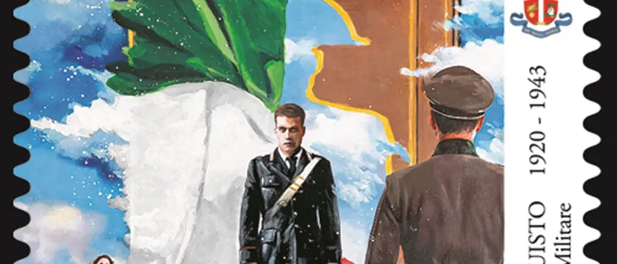 Anniversario Salvo D'Acquisto, Poste Italiane dedica un francobollo in suo onore