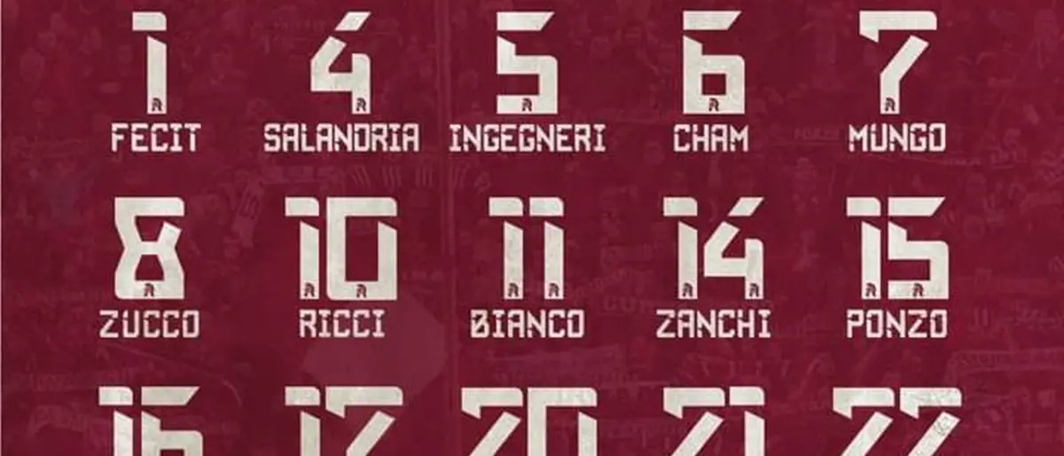 Lfa Reggio Calabria, la numerazione ufficiale della stagione 2023/24