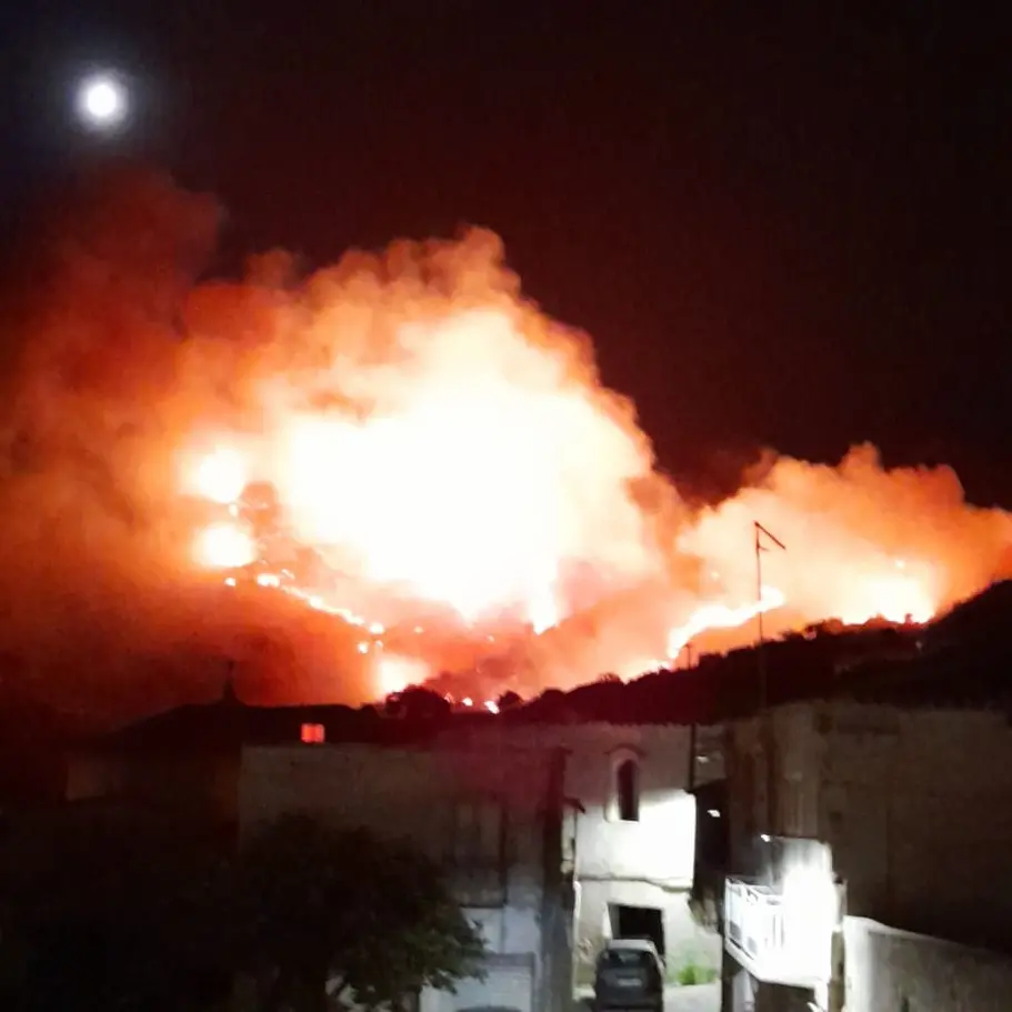 Incendi in provincia di Cosenza: 6.720 ettari in fiamme nel 2025