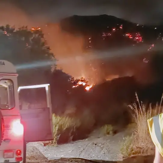 Condofuri, ore di paura per le fiamme. Emergenza rientrata nella notte