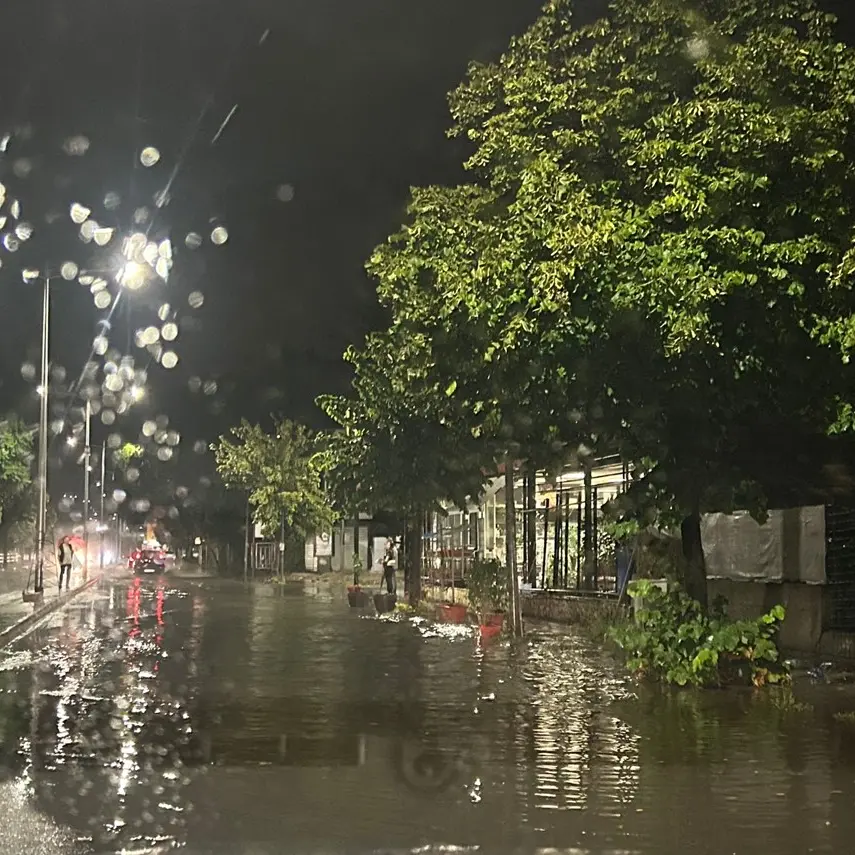 Reggio, nottata di pioggia e vento: allagamenti in città - FOTOGALLERY