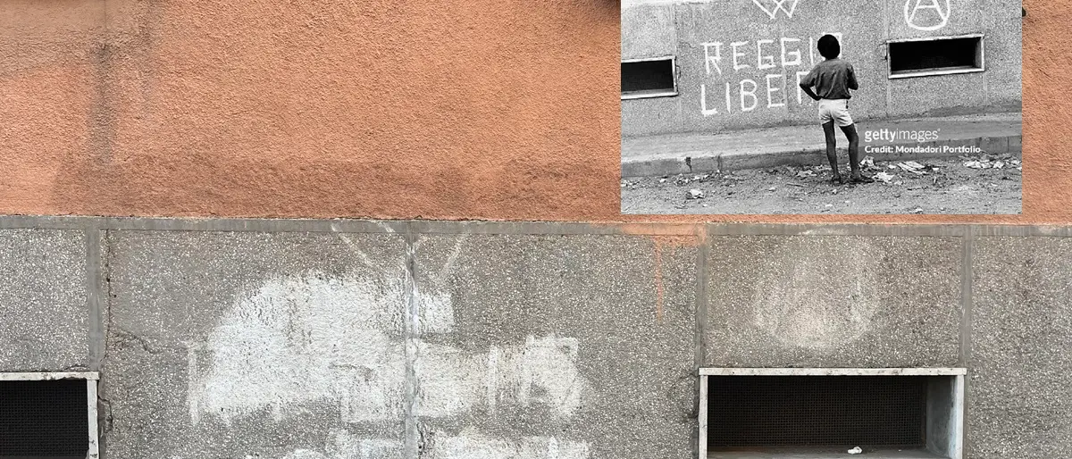 A Reggio i muri raccontano la storia: scritte anarchiche richiamano i caldi anni Settanta - FOTO
