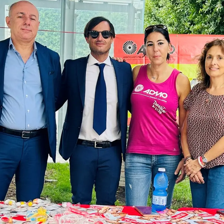 Reggio, a piazza Italia le iniziative dell'Associazione donatori midollo osseo