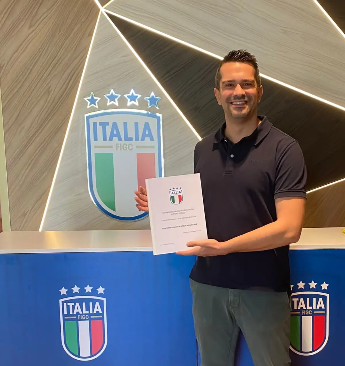 Calcio, Mister Fiorenza con “Licenza A”: la massima carica per un allenatore di Futsal