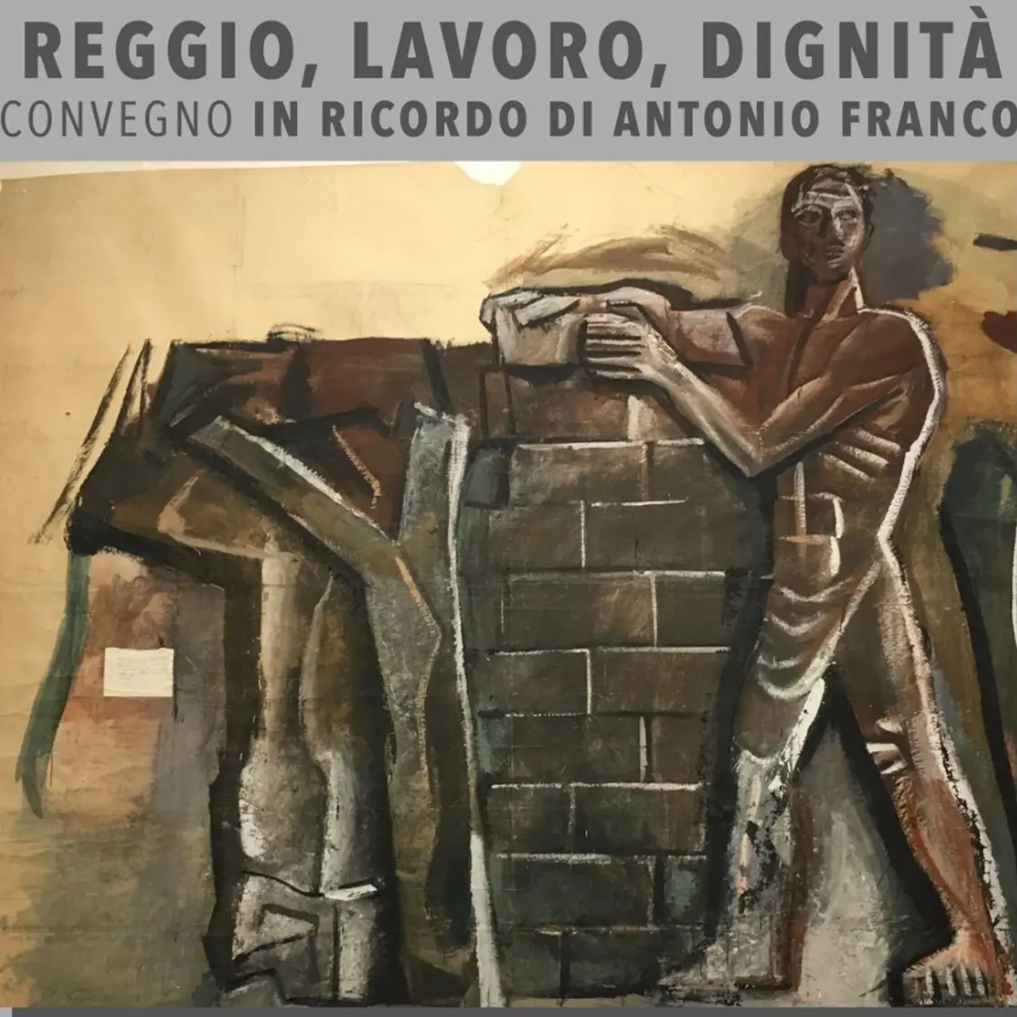 Reggio, convegno in ricordo di Antonio Franco \"Reggio, Lavoro, Dignità\"