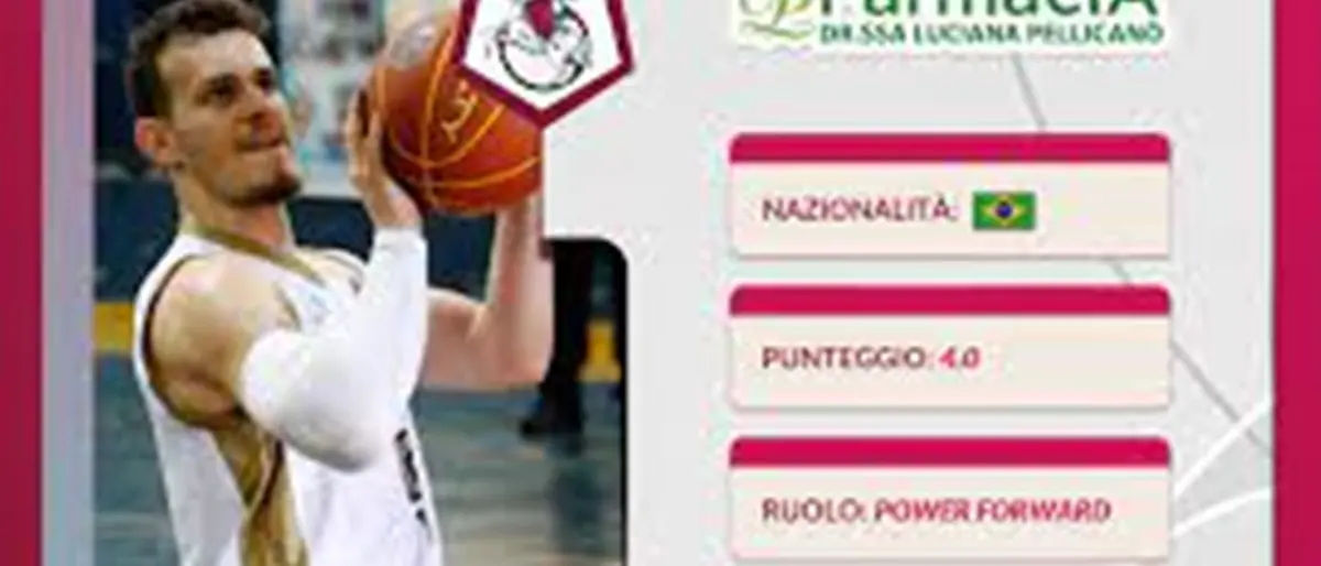 Basket in carrozzina, Marcus Willian Da Costa è un nuovo atleta della Reggio Calabria Bic