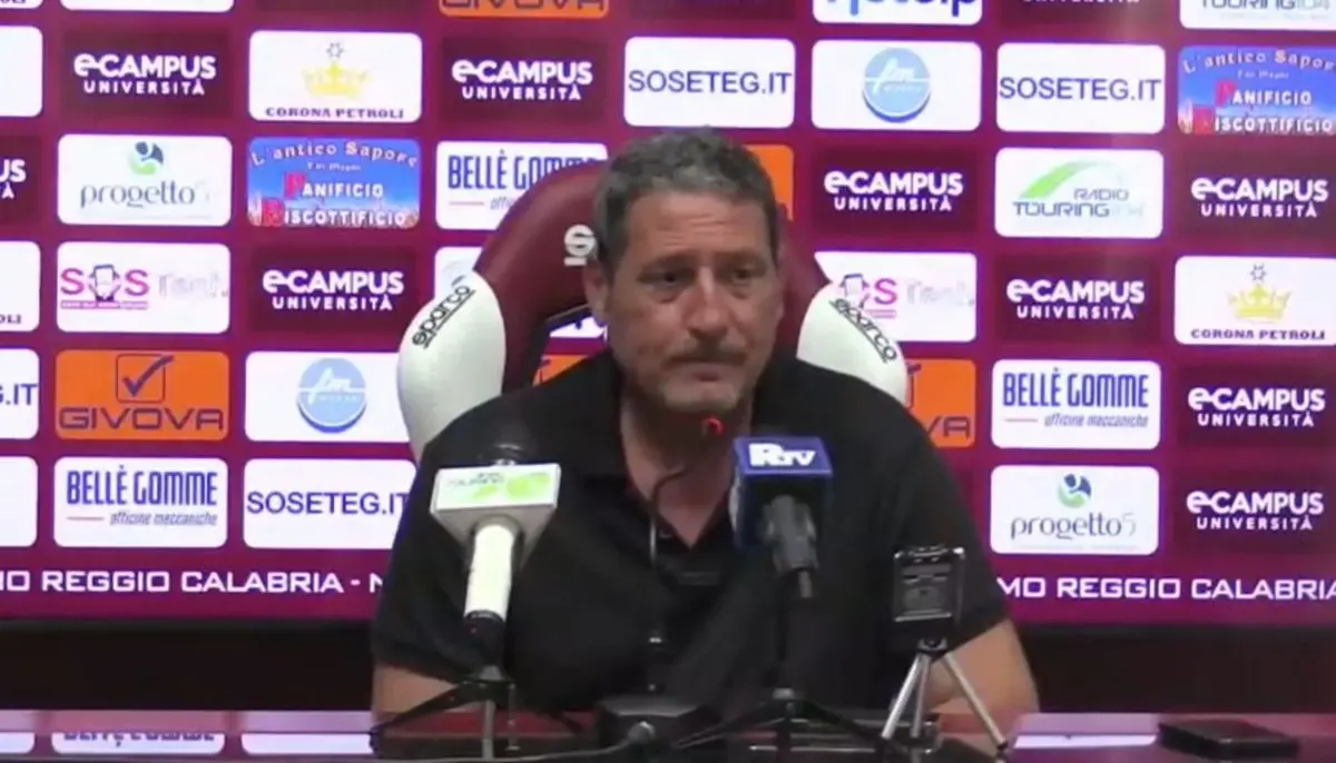 Verso Reggina-Sant’Agata, Trocini: «Felice dell’arrivo di Bolzicco, Cham fuori»