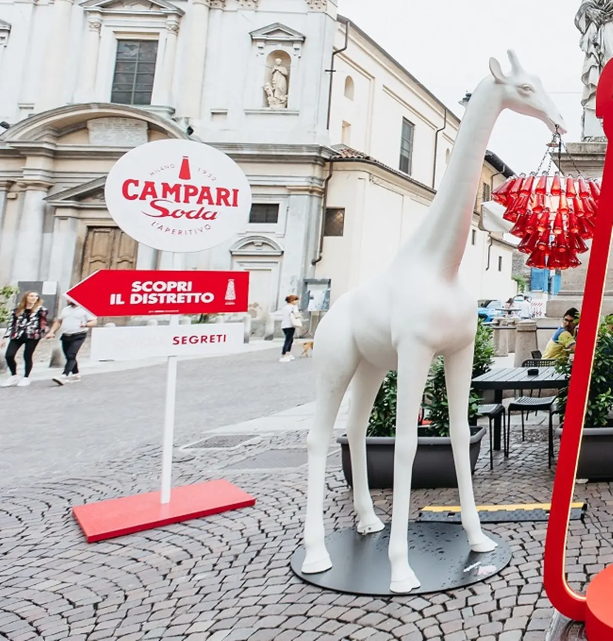 Reggio, design itinerante in città per il tour italiano dei distretti Campari Soda