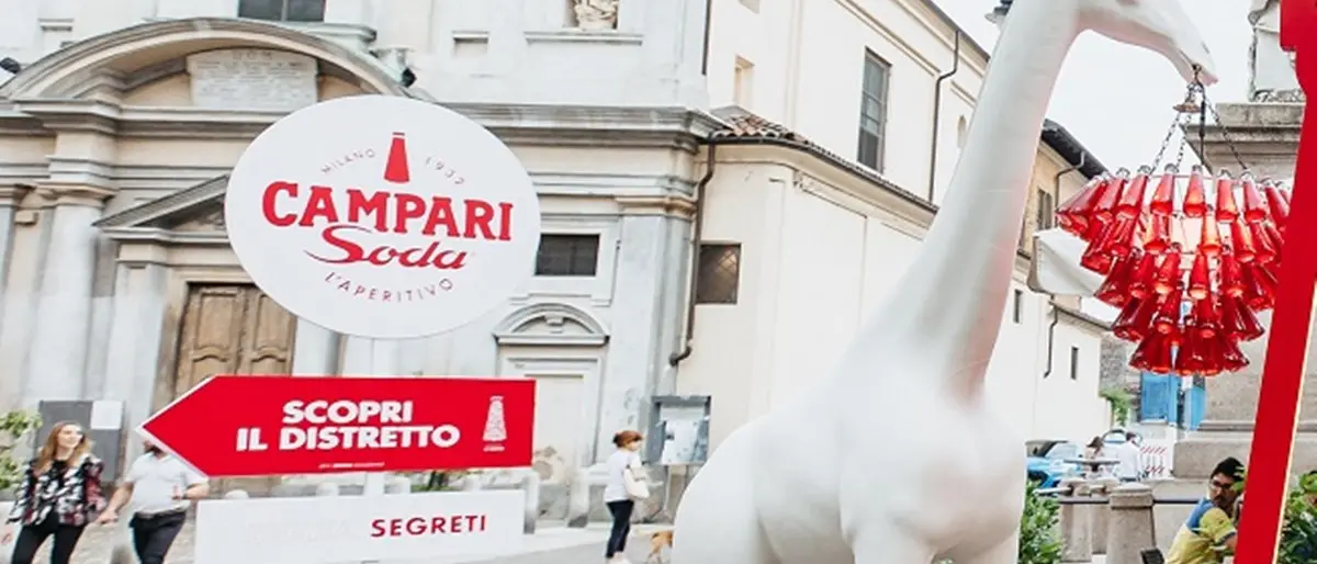 Reggio, design itinerante in città per il tour italiano dei distretti Campari Soda