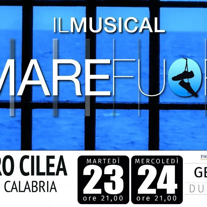 “Mare fuori” il musical arriva al teatro Cilea di Reggio Calabria