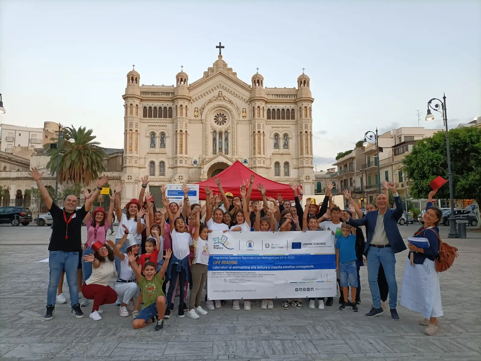 Reggio, a piazza Duomo l'evento conclusivo di Life reading
