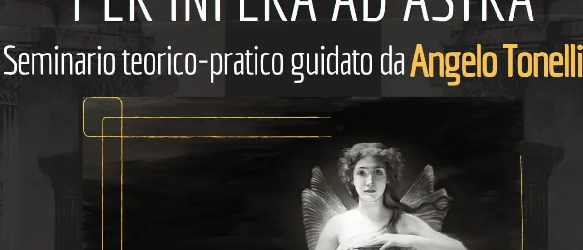 Reggio, domenica 8 “Per infera ad astra” lo stage di Angelo Tonelli