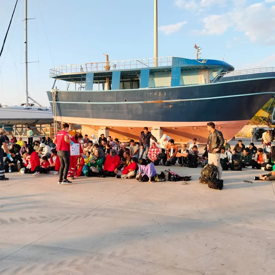 Locride, nuovo sbarco a Roccella Jonica: soccorsi circa 90 migranti