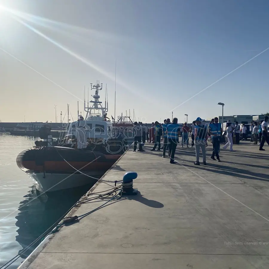 Roccella Jonica, sbarco di migranti al porto: 7 in 18 giorni