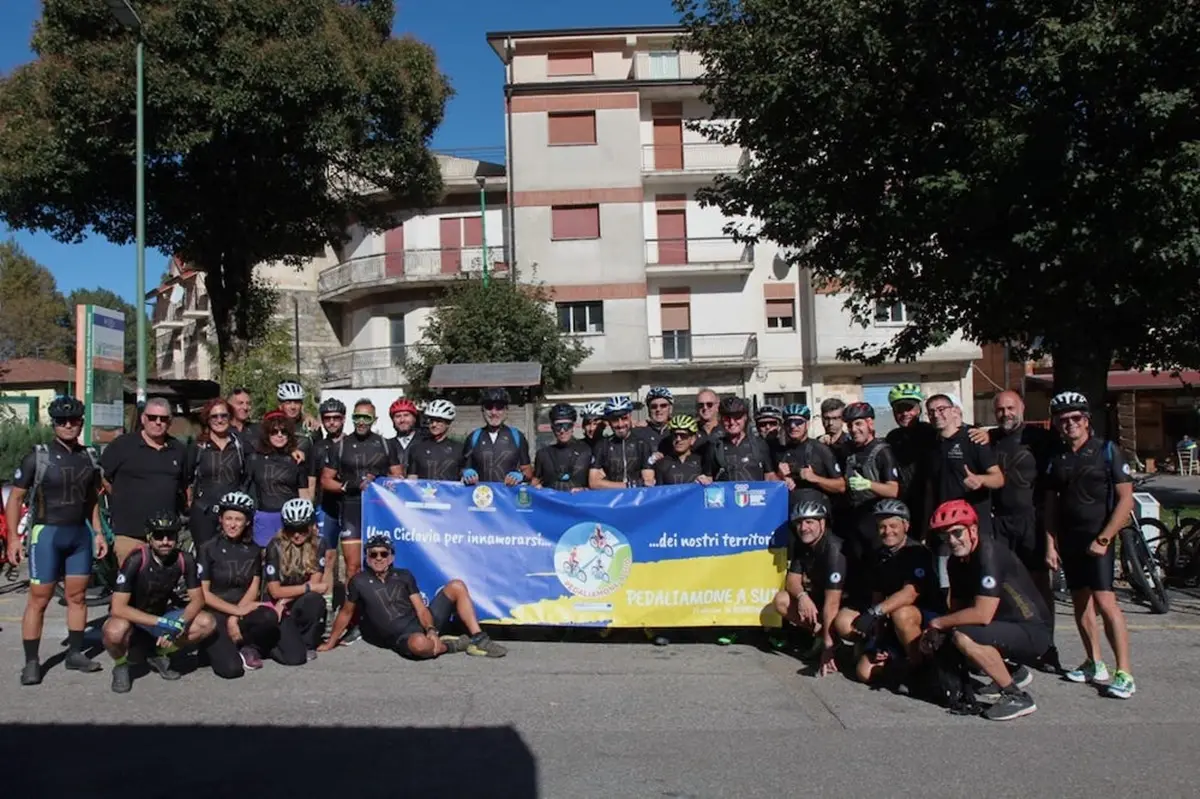 Reggio, l'Aspromonte si è animato con la IV edizione di Pedaliamone a Sud