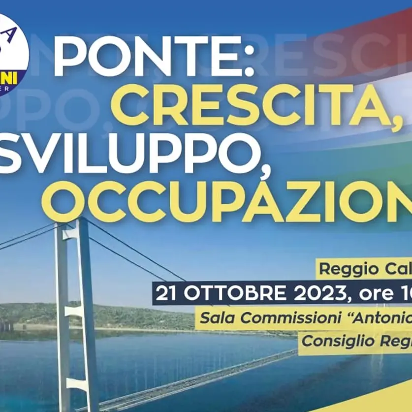 Reggio, Saccomanno (Lega): «Il ponte al centro del Mezzogiorno e dell’Italia»