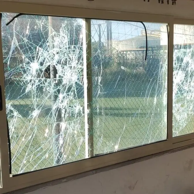 \"La Pinetina\" a Reggio, impianto sportivo totalmente distrutto dai vandali