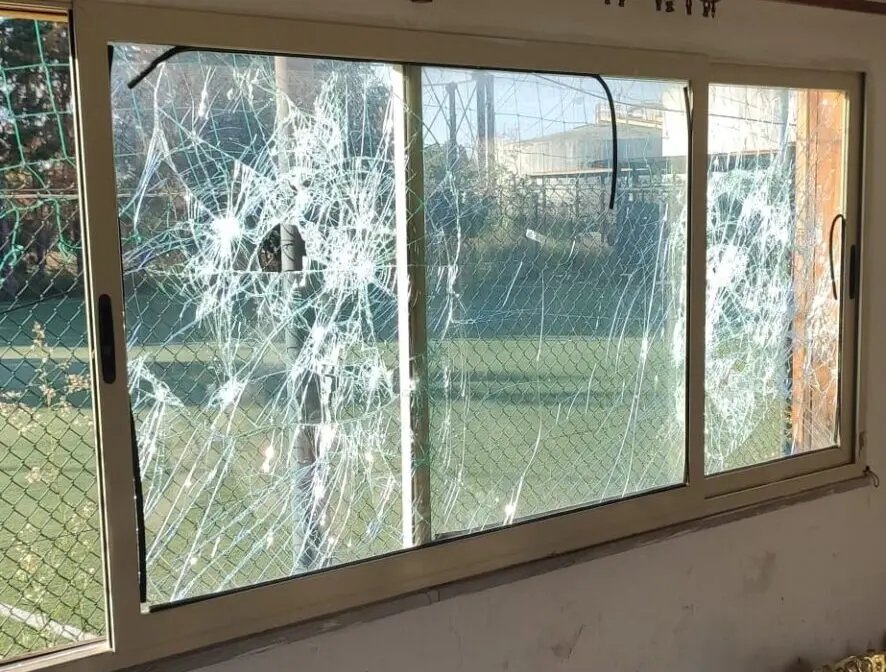 \"La Pinetina\" a Reggio, impianto sportivo totalmente distrutto dai vandali