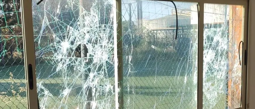 \"La Pinetina\" a Reggio, impianto sportivo totalmente distrutto dai vandali