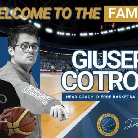 La Dierre Basketball Reggio Calabria annuncia il nome del nuovo tecnico