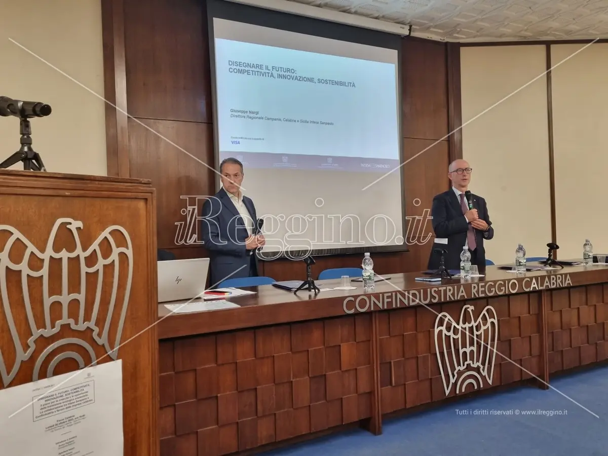 Reggio, accordo Confindustria e Intesa Sanpaolo: opportunità per le imprese calabresi