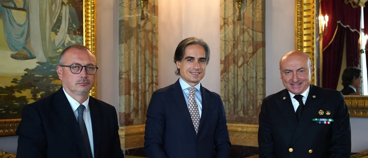 Reggio, Falcomatà riceve il comandante della direzione marittima Sciarrone