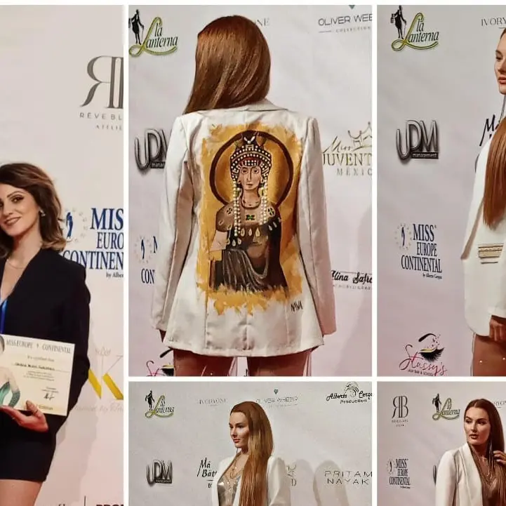 Miss Europe Continental, a vestire la miss lettone è la stilista reggina Cheren Hesse Surfaro