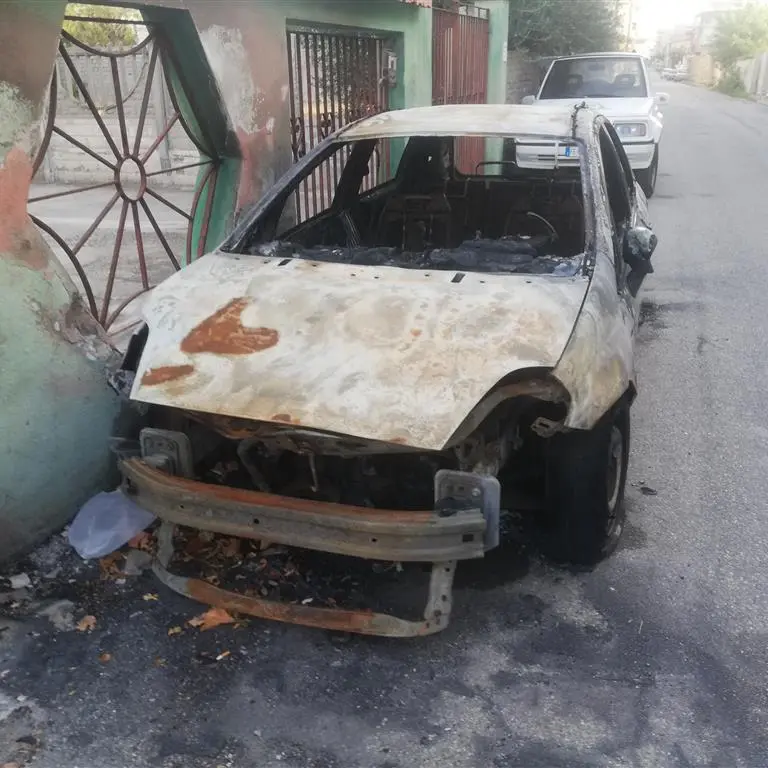 Melito Porto Salvo, Ancadic chiede la rimozione della carcassa di un'autovettura incendiata