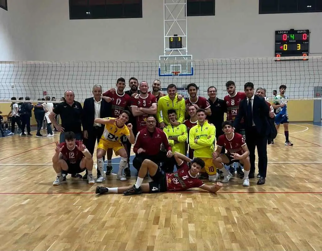 Serie B, la Domotek Volley Reggio Calabria ricomincia: quinto trionfo in cinque partite