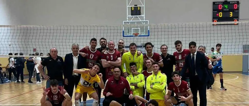 Serie B, la Domotek Volley Reggio Calabria ricomincia: quinto trionfo in cinque partite