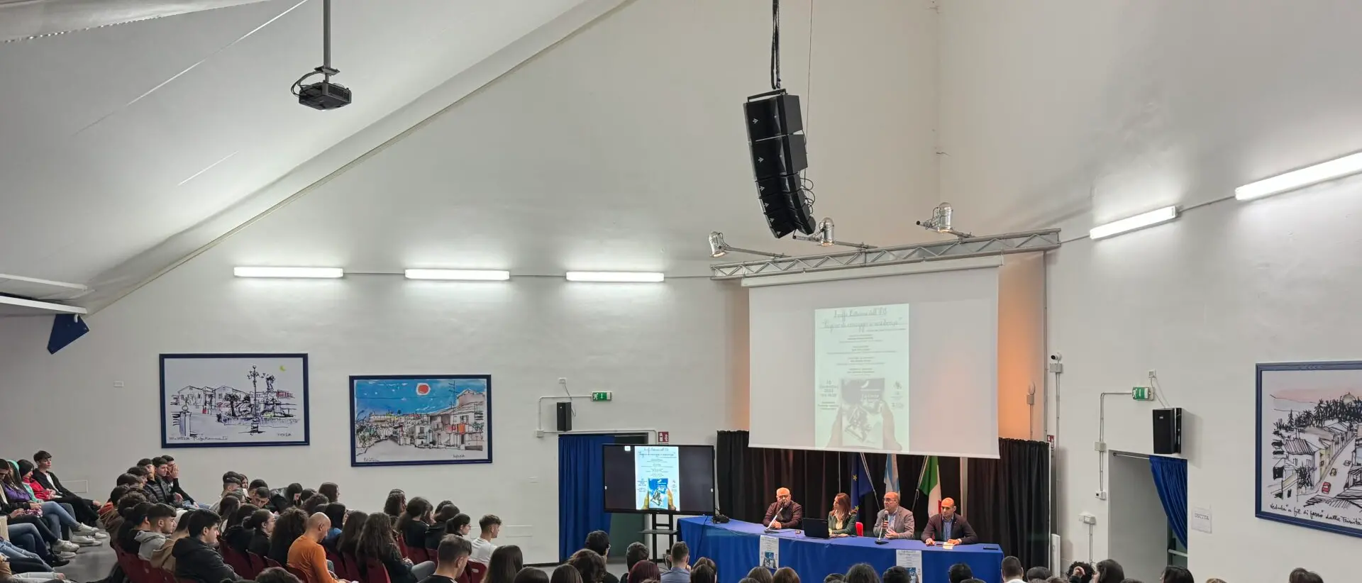 Il magistrato Erminio Amelio ha incontrato gli studenti dell'ITIS di Polistena