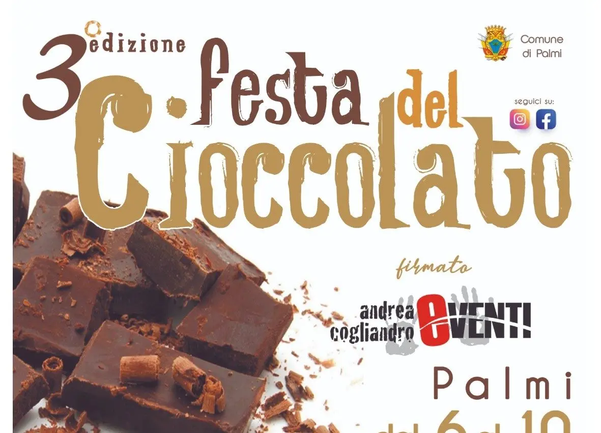 Cinque giorni di 'dolcezza' con la festa del cioccolato di Palmi