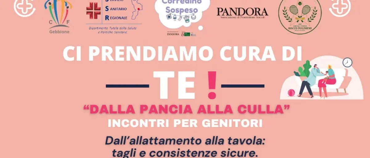 Corredino sospeso a Reggio, seconda edizione del progetto “Ci prendiamo cura di te”