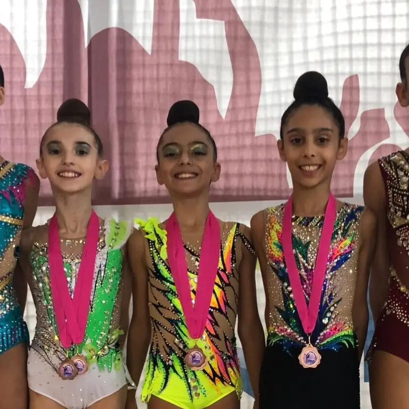 Luminarie e stelle: pioggia di medaglie per Reggio Ritmica