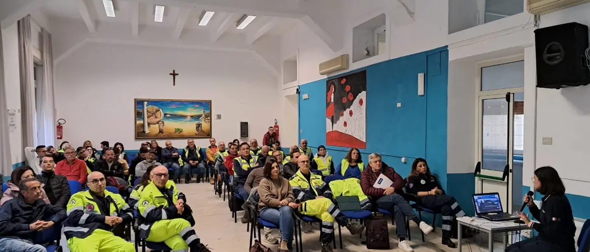 Dipartimento della Regione Calabria, a Villa il corso per i volontari di Protezione civile