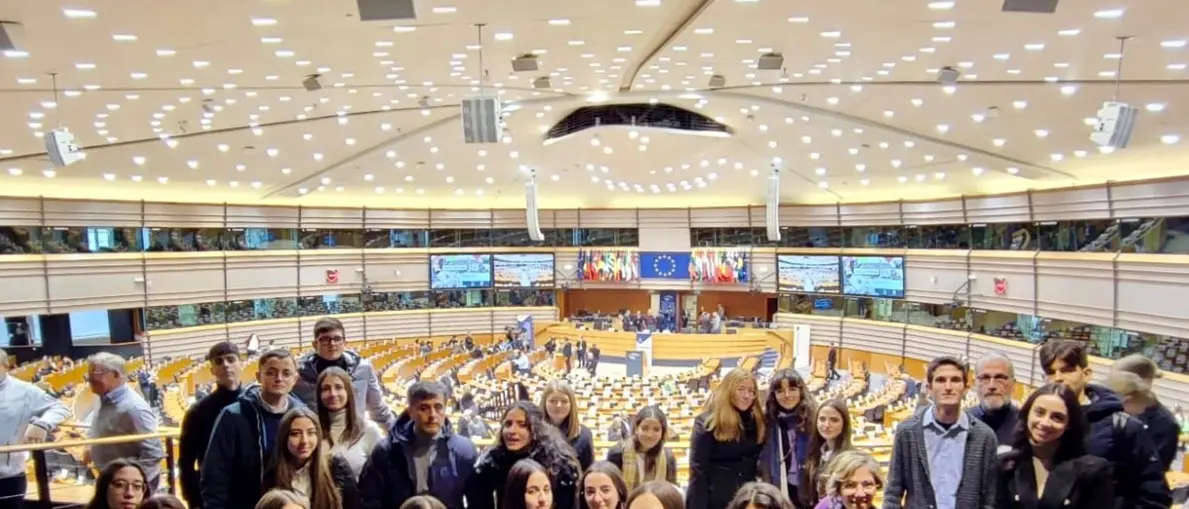 Villa, studenti dell'istituto Nostro Repaci a Bruxelles