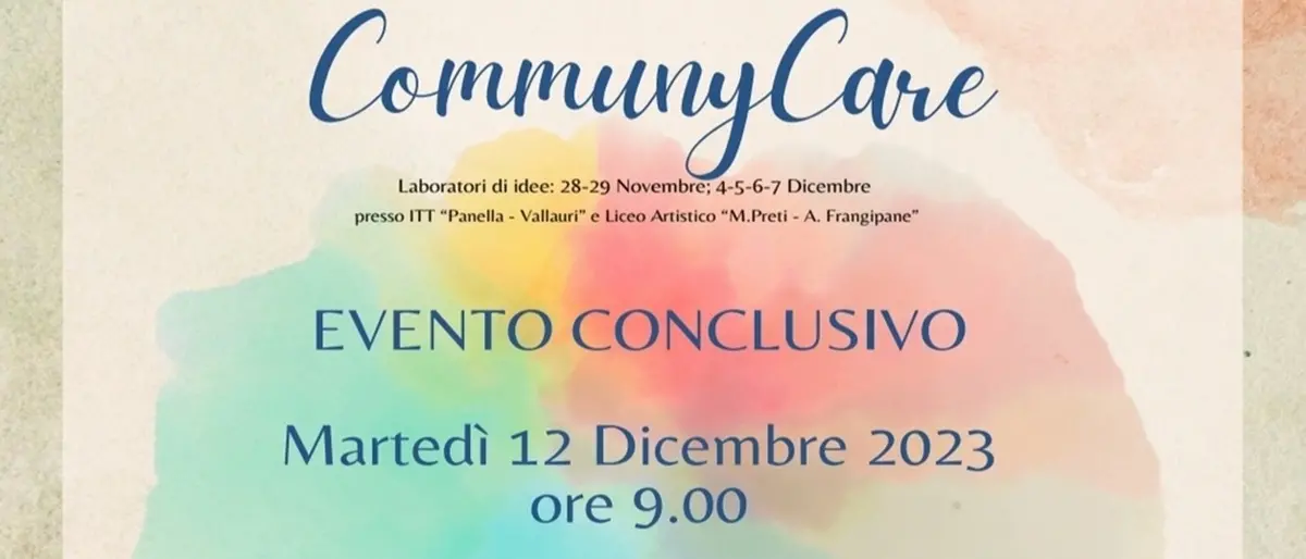 Reggio, martedì la conclusione del progetto CommunyCare