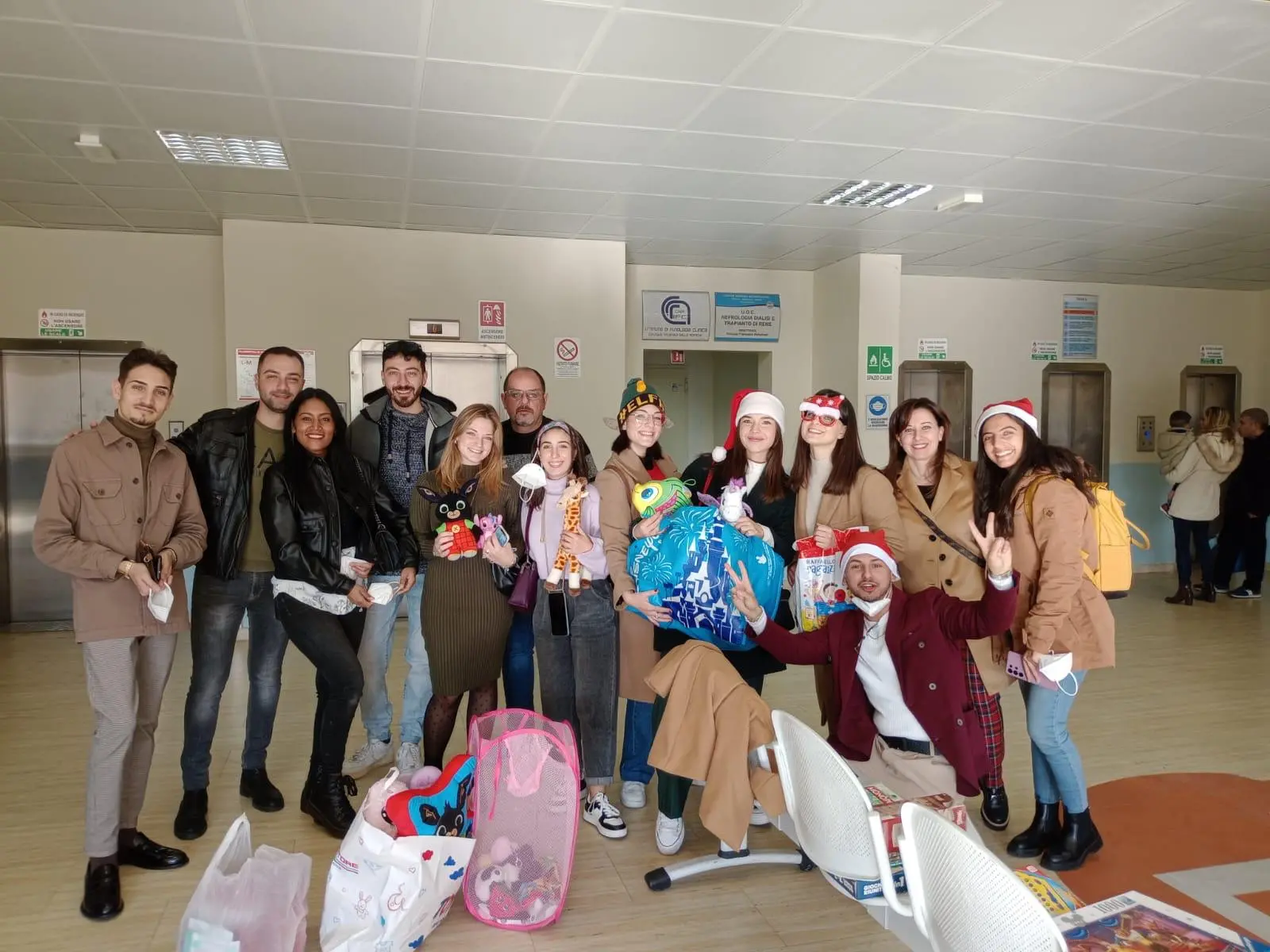 Reggio, il Natale arriva tra le corsie del Gom con le associazioni della ReteSociale