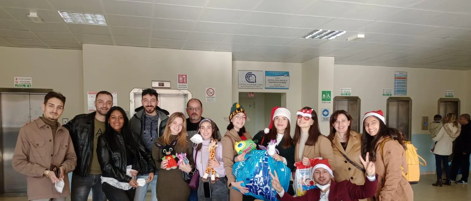 Reggio, il Natale arriva tra le corsie del Gom con le associazioni della ReteSociale