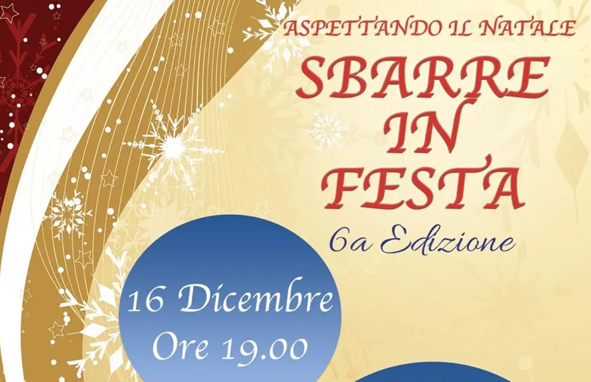 Reggio, sabato l'appuntamento con “Aspettando il Natale Sbarre in festa”