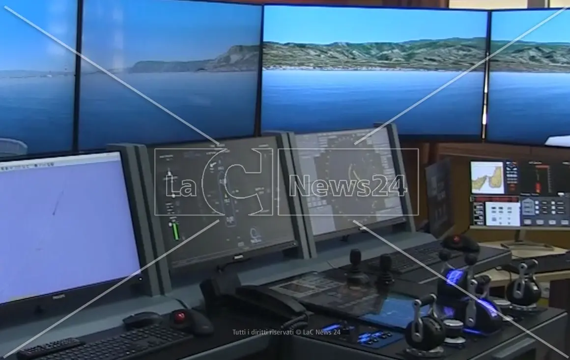 Gioia Tauro, ecco il simulatore per l'indirizzo nautico dell'istituto d'Istruzione Severi