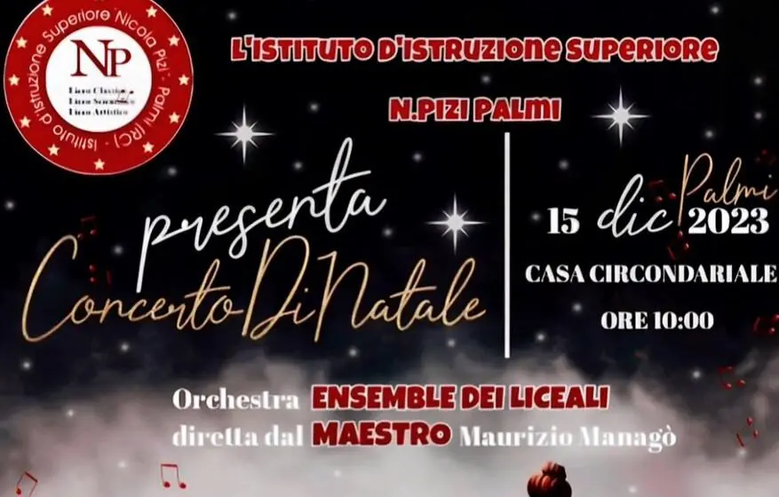 Palmi, il “Pizi” porta la musica del natale in carcere