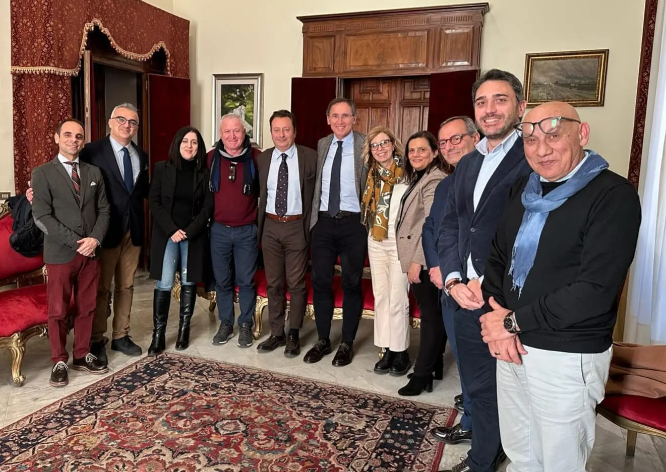 Boccia a Reggio Calabria ha incontrato i vertici del Partito Democratico