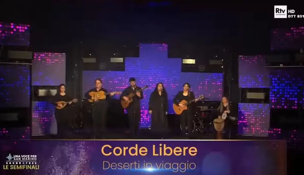 Reggio, il gruppo Corde Libere in concorso a Una voce per San Marino