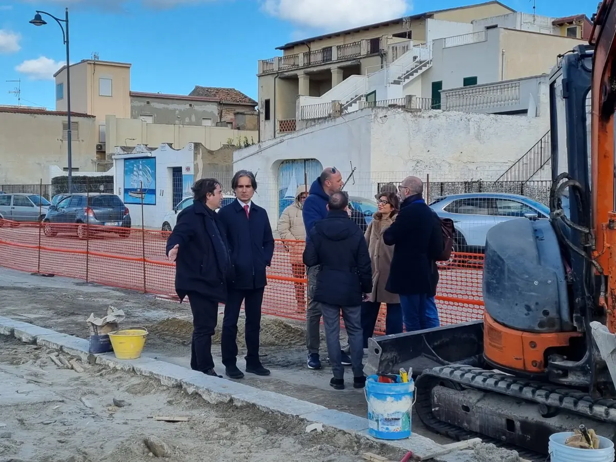 Reggio, proseguono i lavori per il nuovo Lungomare di Catona