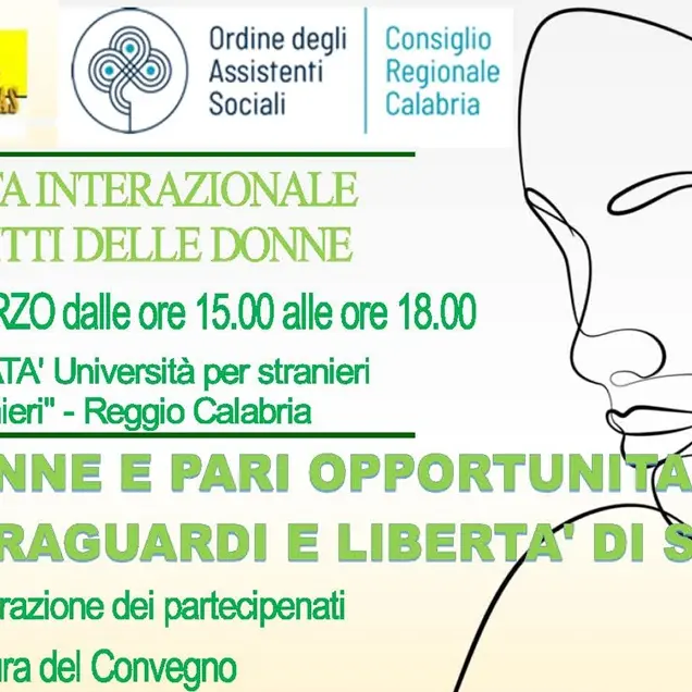 8 marzo, venerdì il convegno dell'associazione nazionale Assistenti sociali su Donne e Pari Opportunità