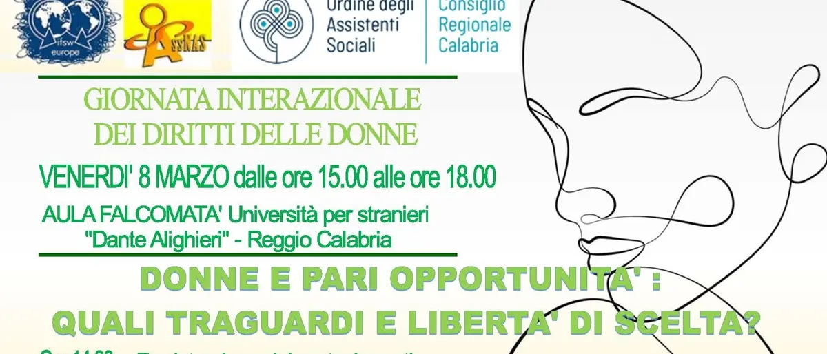 8 marzo, venerdì il convegno dell'associazione nazionale Assistenti sociali su Donne e Pari Opportunità