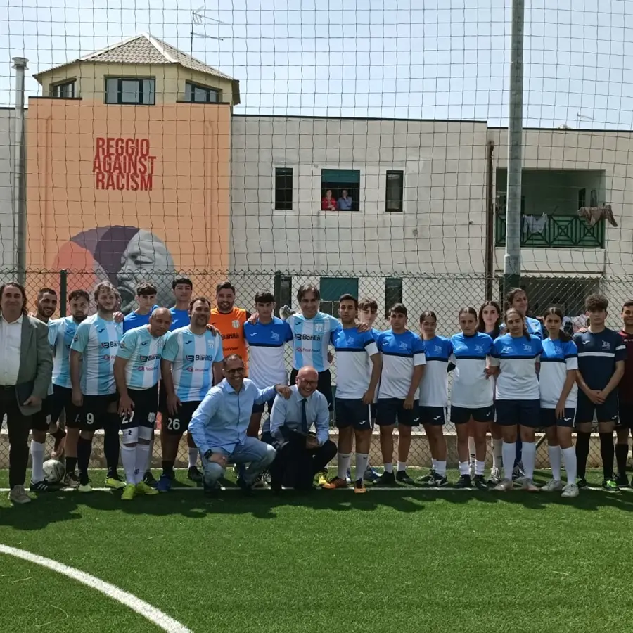 Reggio Against Racism, la Città metropolitana inaugura un murales antirazzista a San Sperato